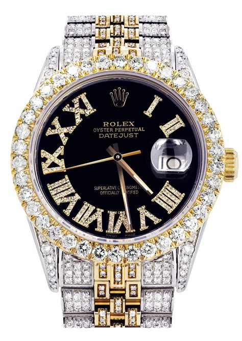 aaa iced out rolex|iced out rolex jewelry.